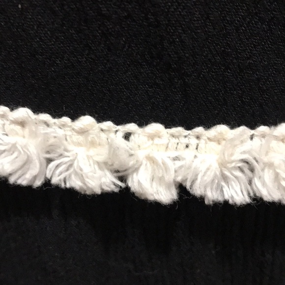 Black Gauze Dress with Trim by Umgee - Picture 6 of 8